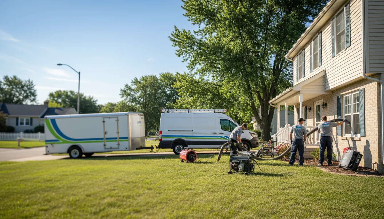 Flooded Basement Restoration And Cleanup With Repair in Cuba, KS near me